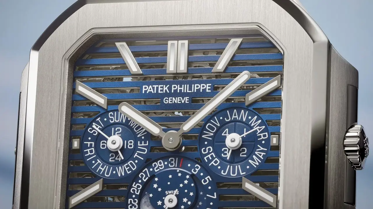 นาฬิกา Patek Philippe Cubitus Perpetual Calendar Skeleton Ref. 5840P-001 หน้าปัดโปร่ง