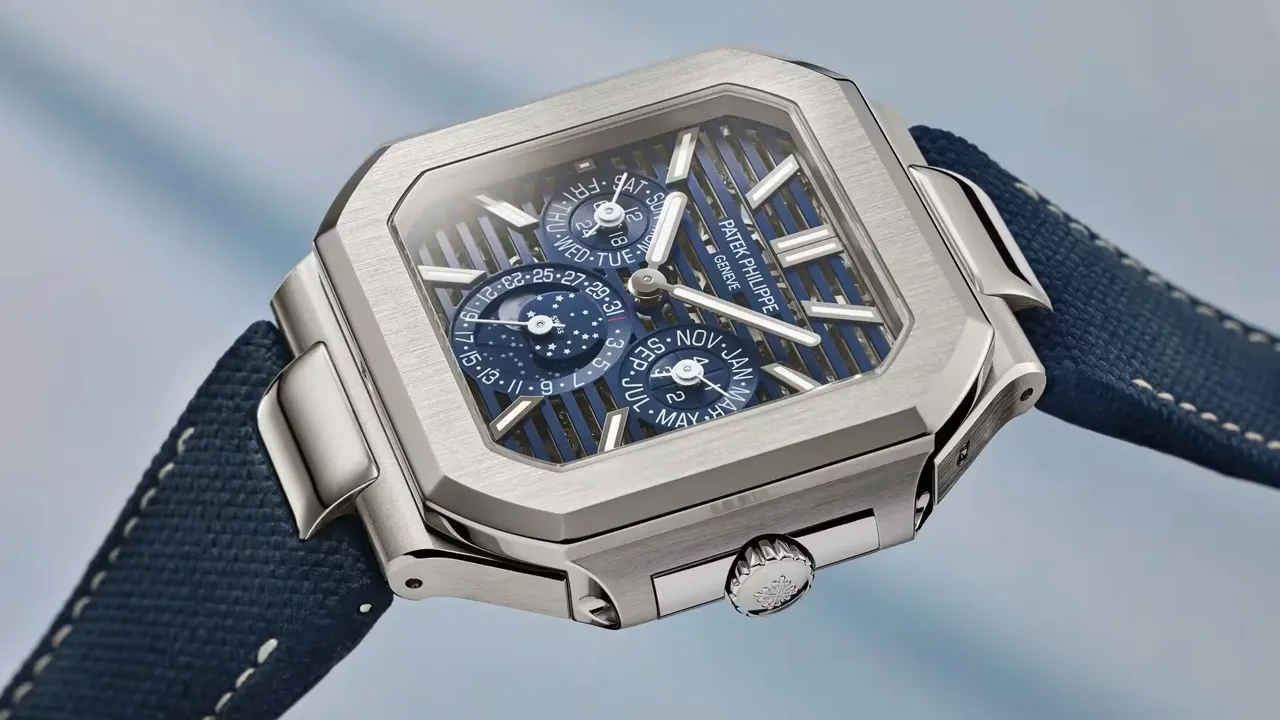 ตัวเรือน Platinum 950 ของนาฬิกา Patek Philippe Cubitus