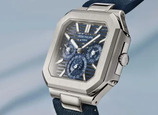 นาฬิกา Patek Philippe Cubitus Perpetual Calendar Skeleton Ref. 5840P-001 หน้าปัดโปร่ง