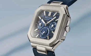 นาฬิกา Patek Philippe Cubitus Perpetual Calendar Skeleton Ref. 5840P-001 หน้าปัดโปร่ง