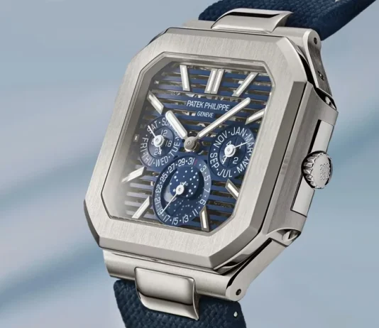 นาฬิกา Patek Philippe Cubitus Perpetual Calendar Skeleton Ref. 5840P-001 หน้าปัดโปร่ง