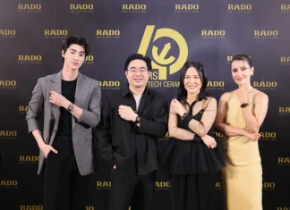งาน Rado Celebrates 40 years of High-Tech Ceramic, แอน ทองประสม และ บลู พงศ์ทิวัตถ์ กับนาฬิกา Rado, นาฬิกา Rado Integral 40-Year Anniversary Edition