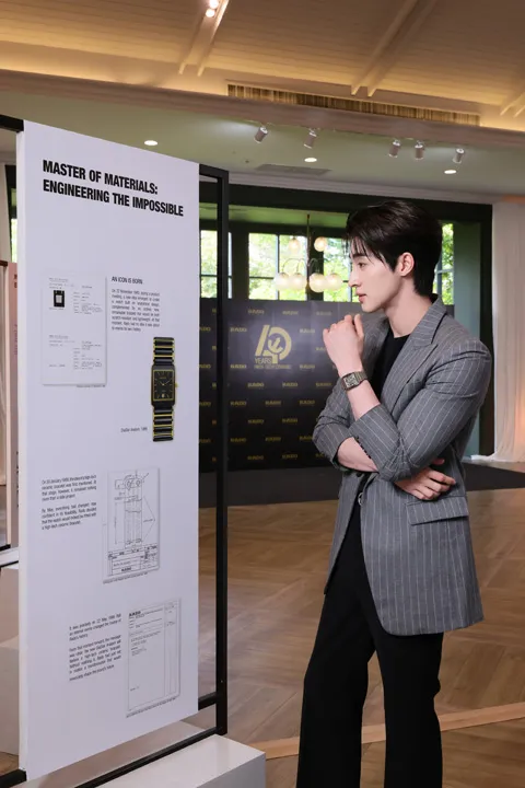 งาน Rado Celebrates 40 years of High-Tech Ceramic, แอน ทองประสม และ บลู พงศ์ทิวัตถ์ กับนาฬิกา Rado, นาฬิกา Rado Integral 40-Year Anniversary Edition