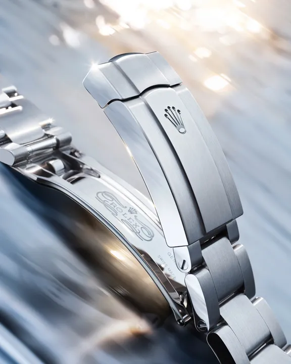 สายนาฬิกา Oyster แบบ Rolesor 2 กษัตริย์ สตีลผสมทองคำ 18K