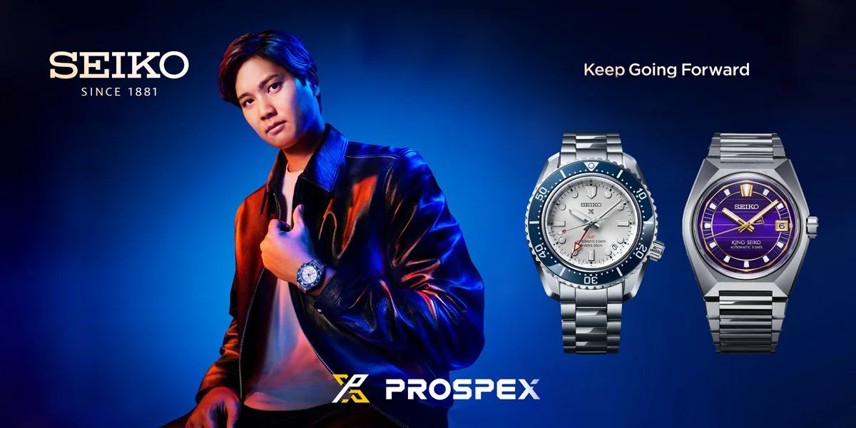 Shohei Ohtani สวมนาฬิกา Seiko Prospex ในแคมเปญ Keep Going Forward 2026 Global Brand Ambassador