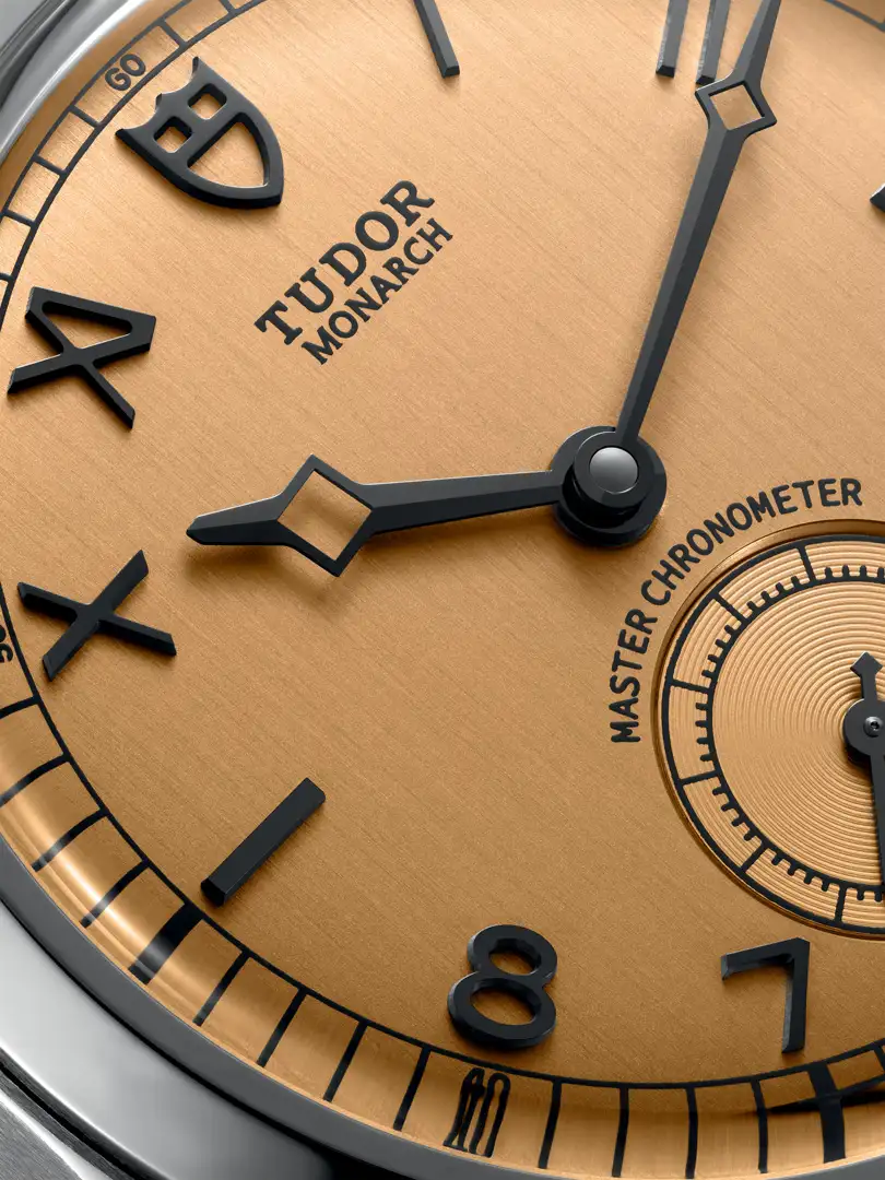 หน้าปัด Tudor Monarch 2026 หน้าปัดสี Dark Champagne แบบ California Dial และสาย Integrated Bracelet