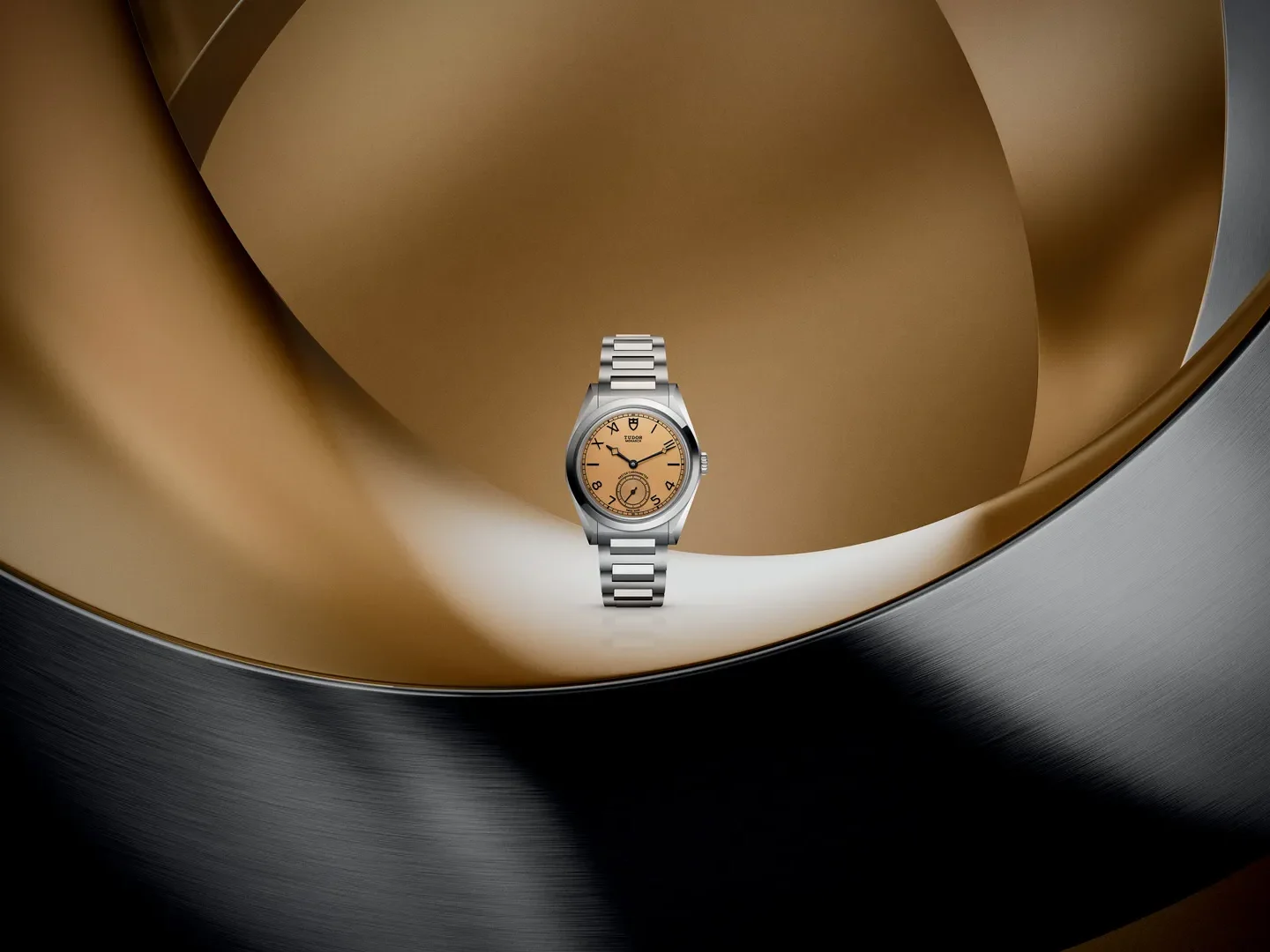 นาฬิกา Tudor Monarch 2026 หน้าปัดสี Dark Champagne แบบ California Dial และสาย Integrated Bracelet