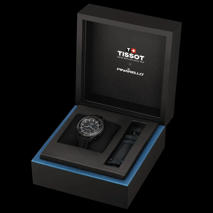 Package นาฬิกา Tissot Pinarello Special Edition ตัวเรือน Forged Carbon