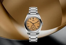 นาฬิกา Tudor Monarch 2026 หน้าปัดสี Dark Champagne แบบ California Dial และสาย Integrated Bracelet