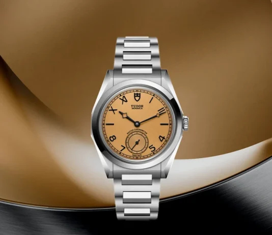 นาฬิกา Tudor Monarch 2026 หน้าปัดสี Dark Champagne แบบ California Dial และสาย Integrated Bracelet