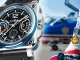 นาฬิกา Bell and Ross BR-X3 Patrouille de France หน้าปัดสเกเลตันสีธงชาติฝรั่งเศสและโลโก้ฝูงบินที่ 6 นาฬิกา