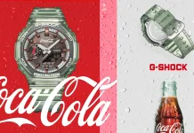 Casio G-SHOCK x Coca-Cola GA-2100CC-3AJR รุ่นพิเศษฉลอง 140 ปี
