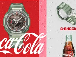 Casio G-SHOCK x Coca-Cola GA-2100CC-3AJR รุ่นพิเศษฉลอง 140 ปี