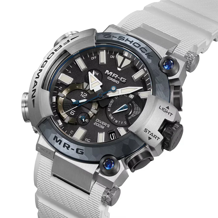 นาฬิกาดำน้ำ Casio G-SHOCK MR-G Frogman MRG-BF1000EB สีน้ำเงินเข้ม รุ่นลิมิเต็ดเอดิชั่นฉลองครบรอบ 30 ปีคอลเล็กชั่น MR-G