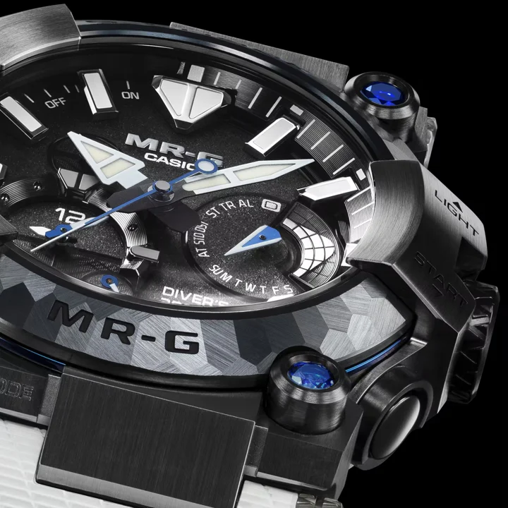 นาฬิกาดำน้ำ Casio G-SHOCK MR-G Frogman MRG-BF1000EB สีน้ำเงินเข้ม รุ่นลิมิเต็ดเอดิชั่นฉลองครบรอบ 30 ปีคอลเล็กชั่น MR-G