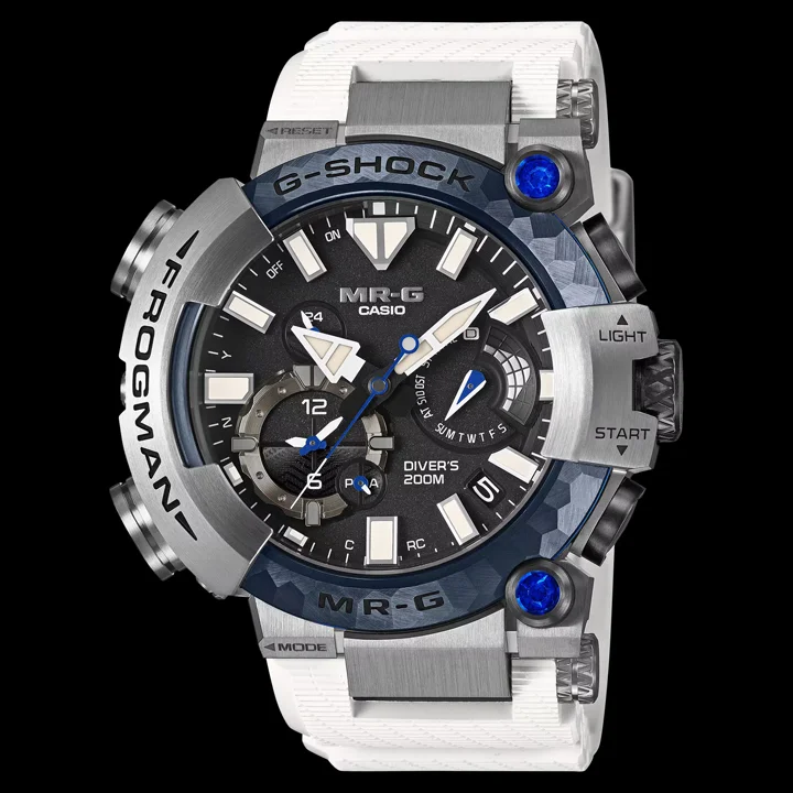 นาฬิกาดำน้ำ Casio G-SHOCK MR-G Frogman MRG-BF1000EB สีน้ำเงินเข้ม รุ่นลิมิเต็ดเอดิชั่นฉลองครบรอบ 30 ปีคอลเล็กชั่น MR-G