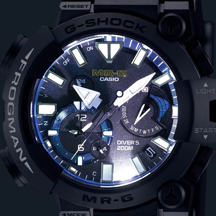 นาฬิกาดำน้ำ Casio G-SHOCK MR-G Frogman MRG-BF1000EB สีน้ำเงินเข้ม รุ่นลิมิเต็ดเอดิชั่นฉลองครบรอบ 30 ปีคอลเล็กชั่น MR-G