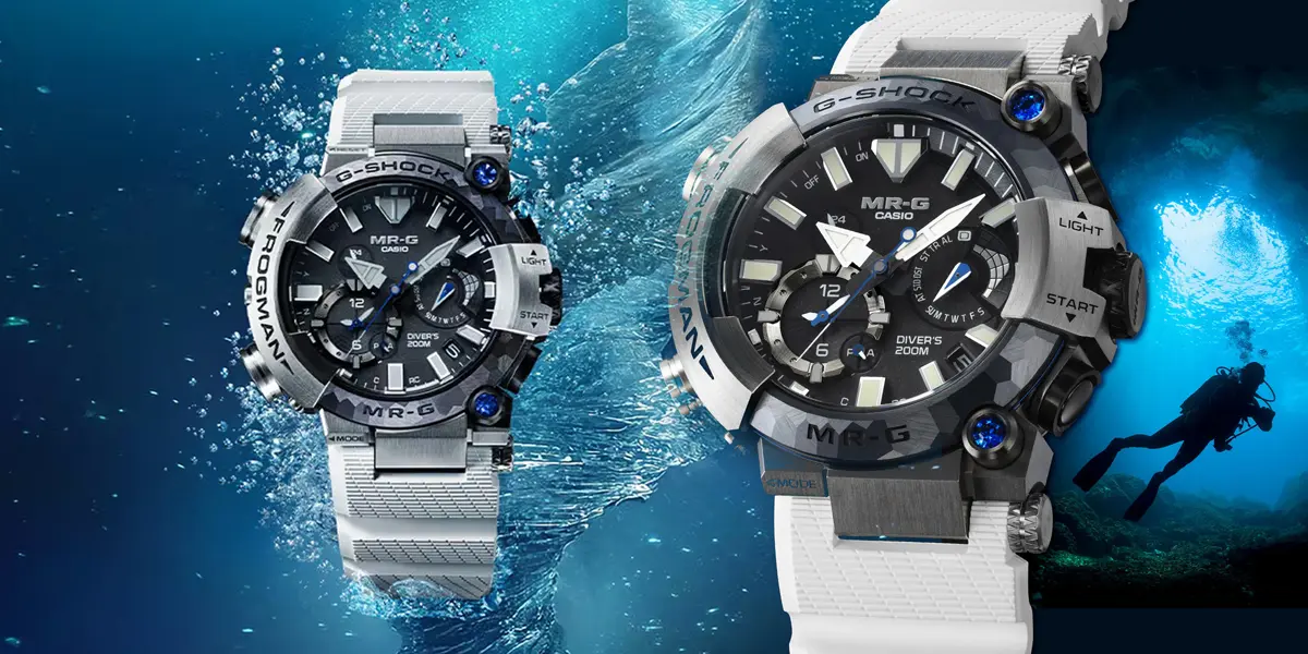 Casio G-SHOCK MR-G Frogman MRG-BF1000EB ความงามฉลอง 30 ปี MR-G