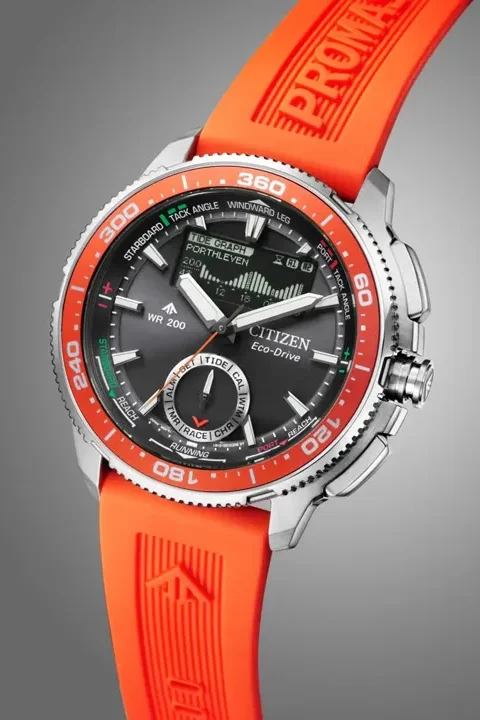 Citizen Promaster Eco-Drive Combination Watch Wave Tracker คู่ใจนักเดินเรือ นาฬิกาเรือใบ Citizen Promaster Eco-Drive Wave Tracker หน้าจอ Analog-Digital บนข้อมือนักเดินเรือ