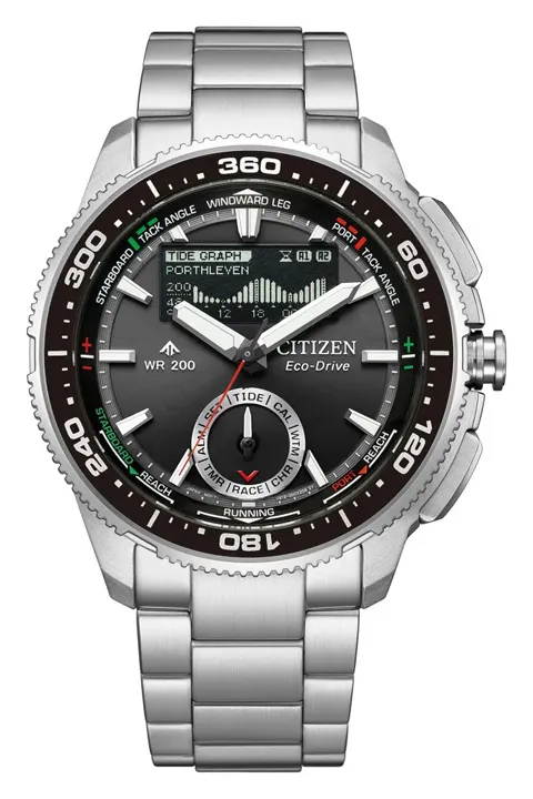Citizen Promaster Eco-Drive Combination Watch Wave Tracker คู่ใจนักเดินเรือ ตารางเปรียบเทียบนาฬิกา Citizen Promaster Wave Tracker ทั้ง 4 รุ่นย่อย ได้แก่ JV3000, JV3002, JV3006 และ JV3001