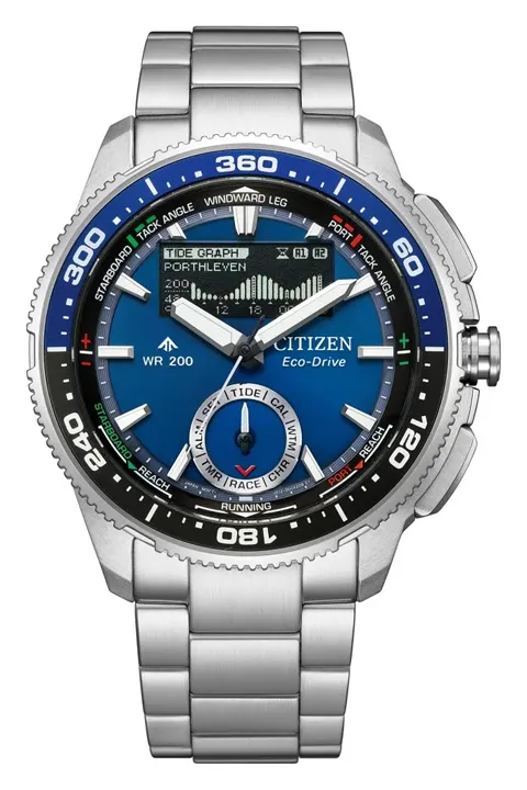 Citizen Promaster Eco-Drive Combination Watch Wave Tracker คู่ใจนักเดินเรือ ตารางเปรียบเทียบนาฬิกา Citizen Promaster Wave Tracker ทั้ง 4 รุ่นย่อย ได้แก่ JV3000, JV3002, JV3006 และ JV3001