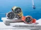 นาฬิกาเรือใบ Citizen Promaster Eco-Drive Combination Watch Wave Tracker บนข้อมือนักเดินเรือ