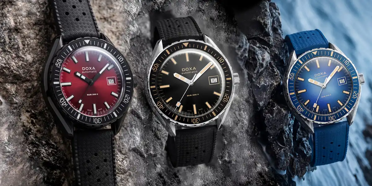 นาฬิกา DOXA Sub 200 II ครบทุกสีหน้าปัด ขนาด 44 มม.