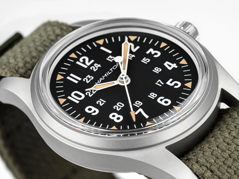 ตัวเรือน นาฬิกา Hamilton Khaki Field Mechanical 36mm รุ่นฉลอง 250 ปีอเมริกา ดีไซน์ FAPD 5101