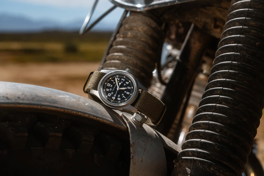 นาฬิกา Hamilton Khaki Field Mechanical 36mm รุ่นฉลอง 250 ปีอเมริกา ดีไซน์ FAPD 5101