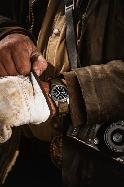 นาฬิกา Hamilton Khaki Field Mechanical 36mm รุ่นฉลอง 250 ปีอเมริกา ดีไซน์ FAPD 5101