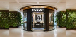 บูติก Hublot แห่งใหม่ ณ เกษร อัมรินทร์ ตกแต่งสไตล์ Art of Fusion