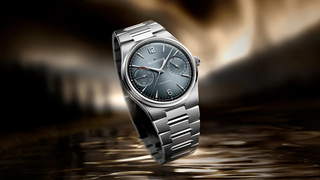 นาฬิกา Jaeger-LeCoultre Master Control Chronometre หน้าปัดสี Blue-Grey สายสเตนเลสสตีล