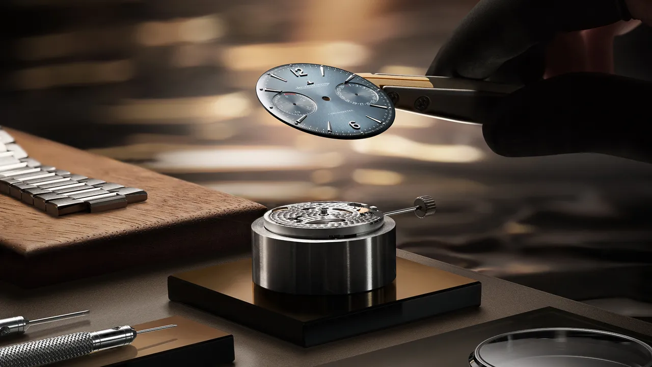 นาฬิกา Jaeger-LeCoultre Master Control Chronometre หน้าปัดสี Blue-Grey สายสเตนเลสสตีล