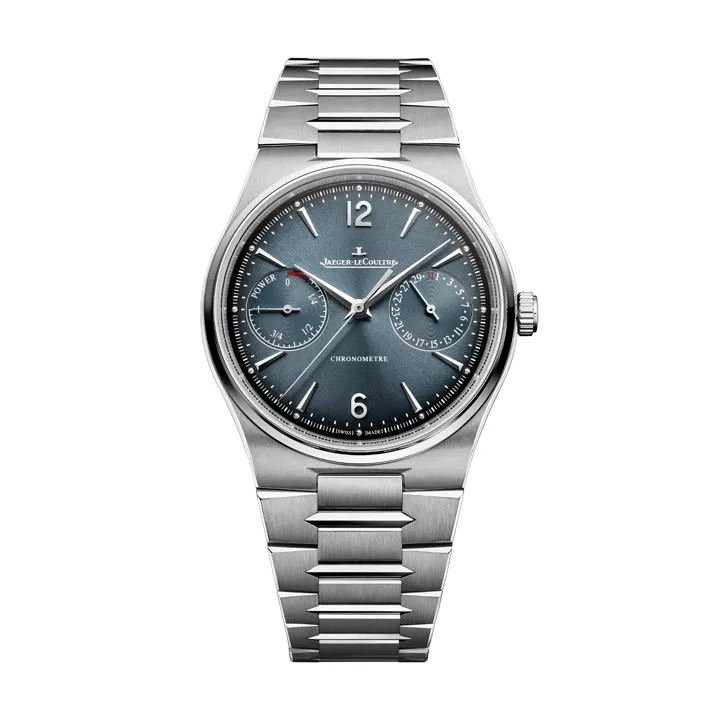 นาฬิกา Jaeger-LeCoultre Master Control Chronometre หน้าปัดสี Blue-Grey สายสเตนเลสสตีล
