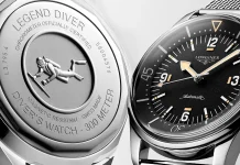 Longines Legend Diver 59 กลิ่นอายดั้งเดิมเพิ่มเติมด้วยความทันสมัย Longines Legend Diver 59 กลิ่นอายดั้งเดิมเพิ่มเติมด้วยความทันสมัย