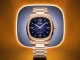 นาฬิกา Mido Multifort TV Big Date 2026 ตัวเรือน Rose Gold หน้าปัดสีน้ำเงิน สวมใส่โดย อีจงซอก
