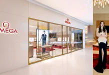 บรรยากาศหน้าร้าน OMEGA Boutique คอนเซปต์ใหม่ ชั้น 1 Central Embassy