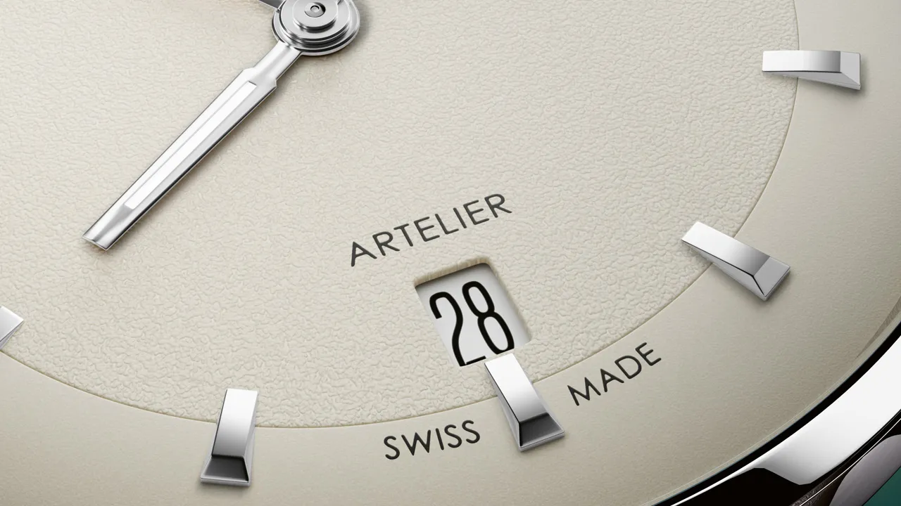ORIS Artelier Date 2026 เรียบหรูอย่างโดดเด่น ดีไซน์หน้าปัด-ORIS-Artelier-โดย-Lena-Huwiler