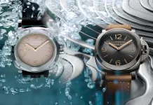 Panerai Luminor PAM01629 Forged Titanium ตัวเรือนไทเทเนียมลายคลื่น