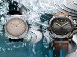 Panerai Luminor PAM01629 Forged Titanium ตัวเรือนไทเทเนียมลายคลื่น