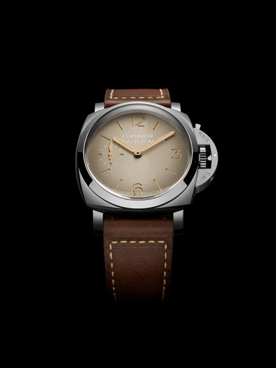 นาฬิกา Panerai Luminor PAM01735 หน้าปัดแซนด์วิชสีงาช้าง
