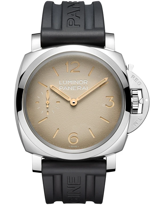 นาฬิกา Panerai Luminor PAM01735 หน้าปัดแซนด์วิชสีงาช้าง