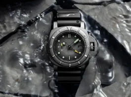 นาฬิกา Panerai Submersible Navy SEALs Afniotech™ PAM01089 หน้าปัดสีแอนทราไซต์