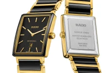 นาฬิกา Rado Integral 40-Year Anniversary Edition ตัวเรือนไฮเทคเซรามิกสีดำตัดสเตนเลสสตีลสีทอง