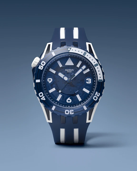 นาฬิกา Swatch SCUBAQUA รุ่นสี Midnight Blue (มิดไนท์บลู) – รองรับ Swatch Pay