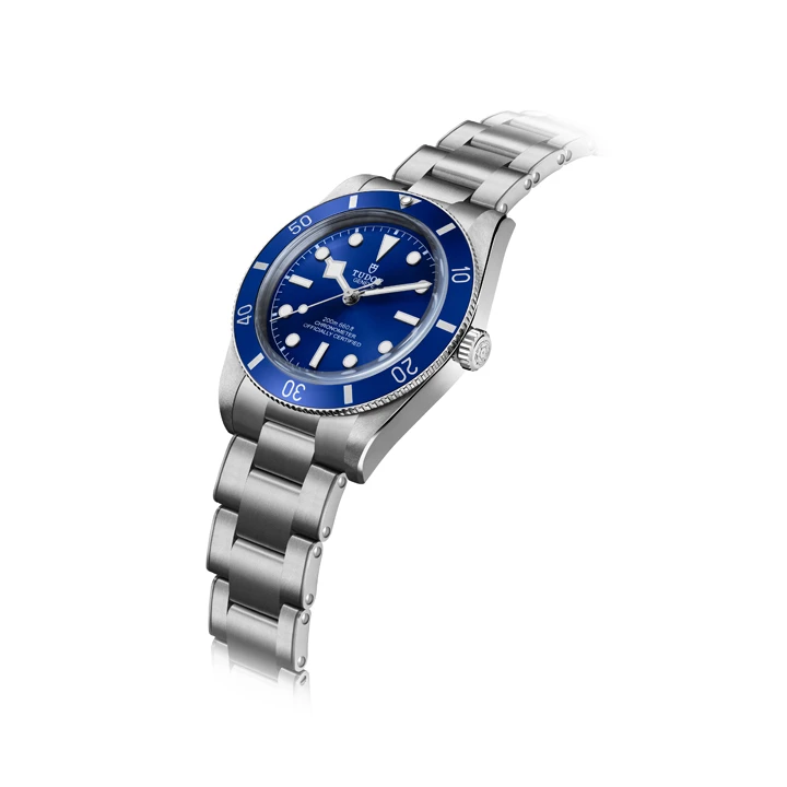 นาฬิกา Tudor Black Bay 54 สีน้ำเงิน หน้าปัดซันเรย์ สายสตีล