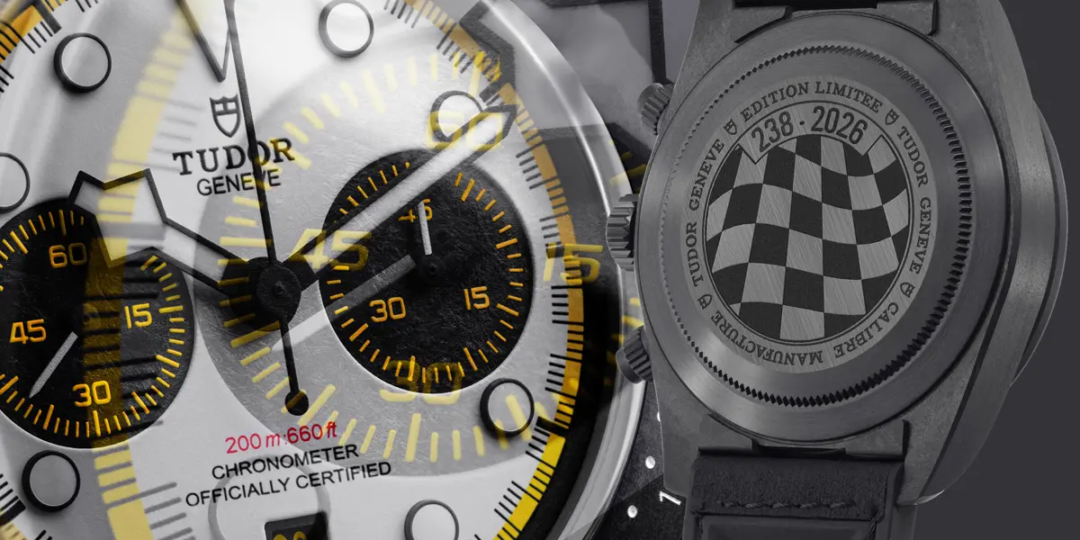 Tudor Black Bay Chrono Carbon26 ความเร้าใจครั้งใหม่จากสนามแข่ง F1