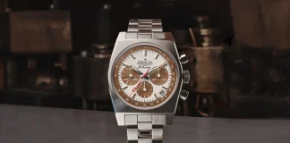 นาฬิกา Zenith Chronomaster Revival A384 หน้าปัด Tropical Dial สีน้ำตาล Chocolate Panda