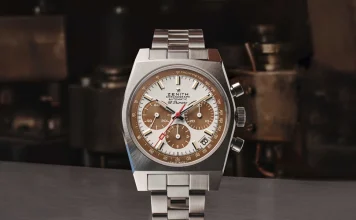 นาฬิกา Zenith Chronomaster Revival A384 หน้าปัด Tropical Dial สีน้ำตาล Chocolate Panda