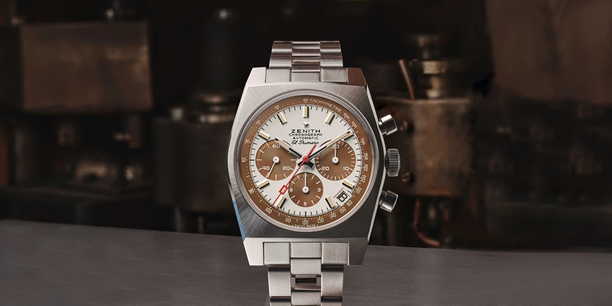 นาฬิกา Zenith Chronomaster Revival A384 หน้าปัด Tropical Dial สีน้ำตาล Chocolate Panda